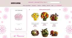 Desktop Screenshot of edithsflowers.net