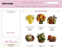 Tablet Screenshot of edithsflowers.net